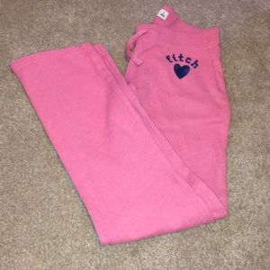 Pink Abercrombie sweatpants
